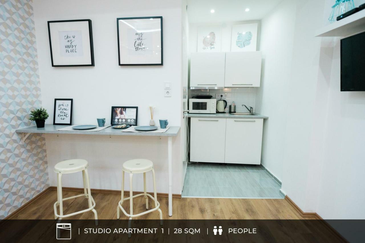 D.Five City Studio Regi Posta Budapest Bagian luar foto