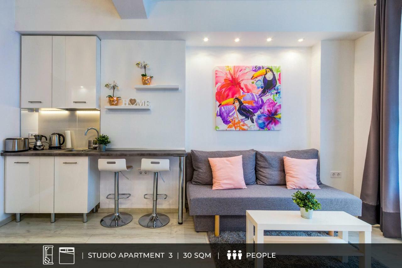 D.Five City Studio Regi Posta Budapest Bagian luar foto