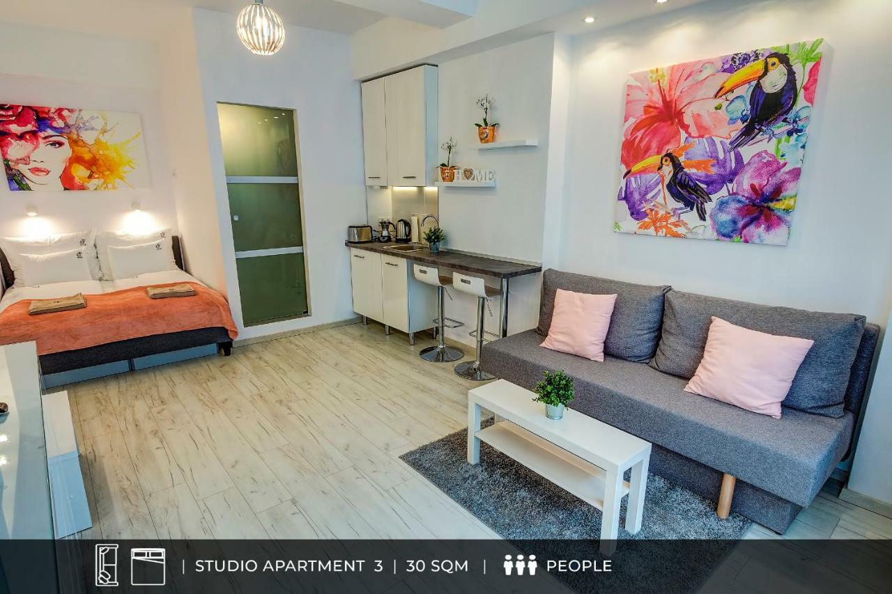 D.Five City Studio Regi Posta Budapest Bagian luar foto